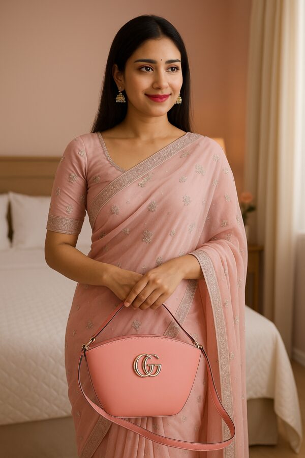 Elegant Pink Sling Bag – Chic & Stylish Crossbody Purse - Image 2