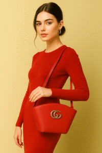 Trendy Women's Red Sling Bag – Stylish & Elegant Crossbody Handbag