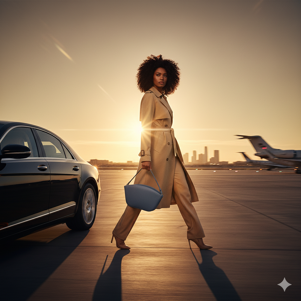 Trendy Women's Sky Blue Sling Bag β Stylish & Elegant Crossbody Handbag - Image 5