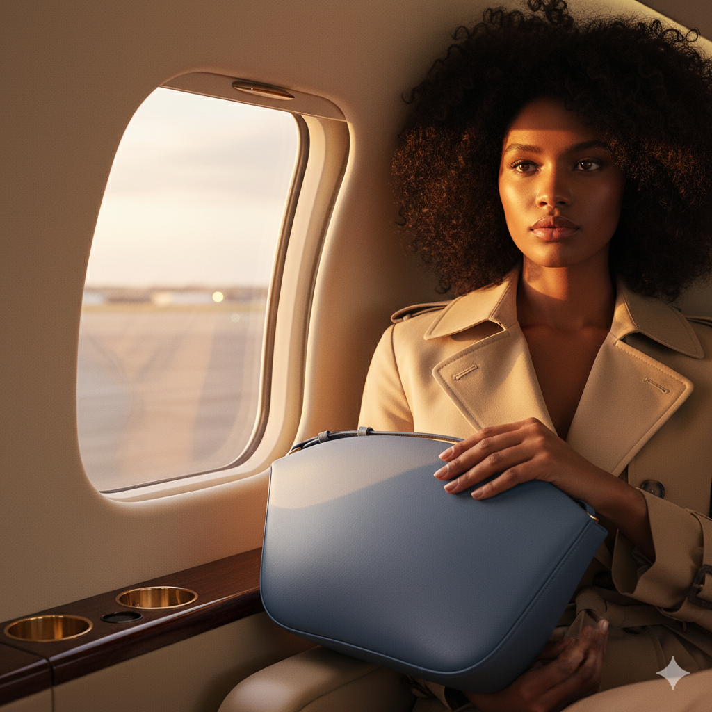 Trendy Women's Sky Blue Sling Bag β Stylish & Elegant Crossbody Handbag - Image 2